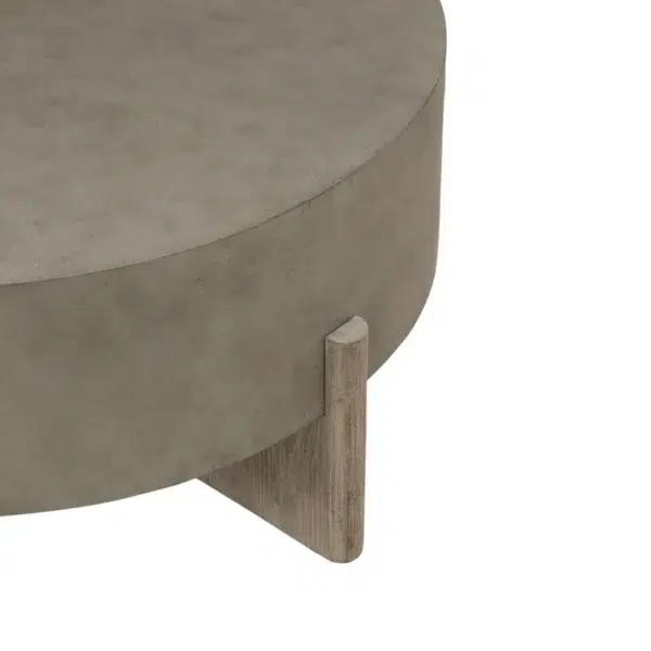 The Infinity Round Cocktail Table