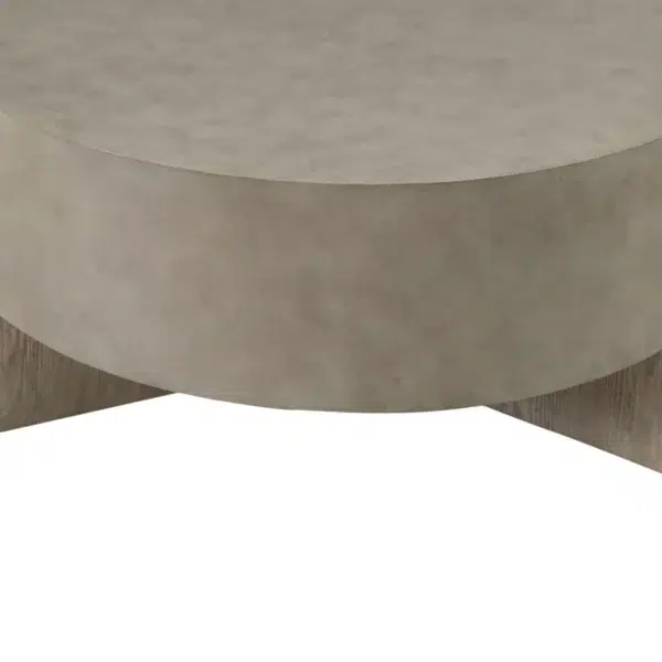 The Infinity Round Cocktail Table