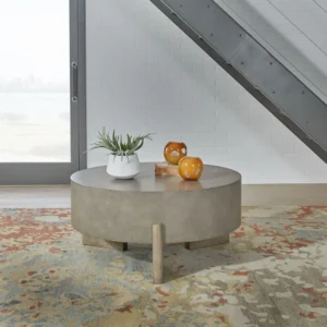 The Infinity Round Cocktail Table