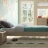 2-Light Moon Bed – Modern Design with Natural Beech and Plywood Oak Veneer Light Moon Bed – Modern Design with Natural Beech and Plywood Oak Veneer