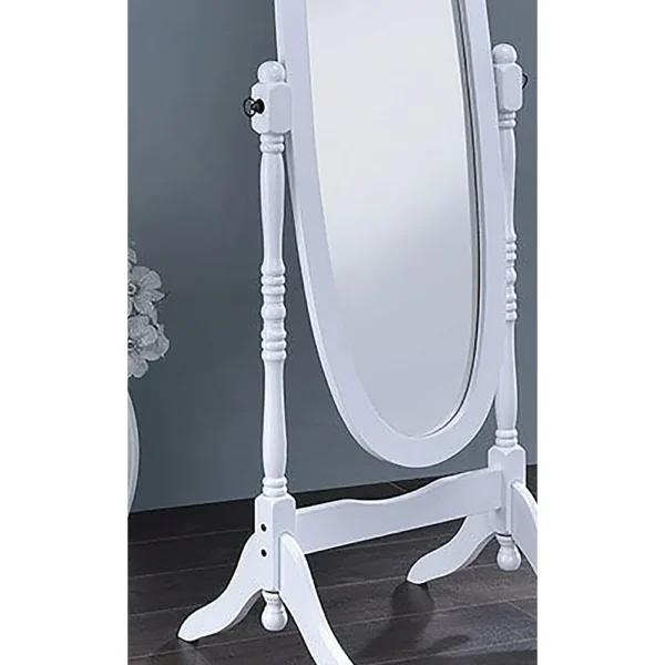 Self Style Natural Beechwood Full-Length Mirror