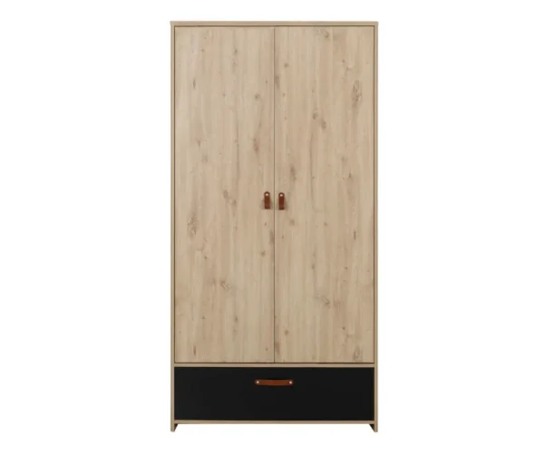 Armond Double-Door Wardrobe - Elegant Design with Spacious Storage