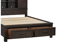 288-Desent Queen Storage Bed