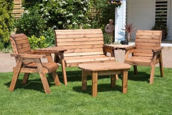 142-Joy Family Garden Set - 4-Seater Multi-Use Set with Table