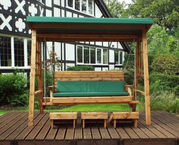 150-Joy Garden Swing - Three-Seater Design