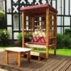 136-Bramham Garden Arbour Seat – Luxurious Wooden Two-Seater Design