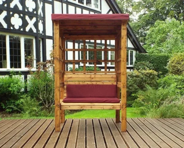136-Bramham Garden Arbour Seat – Luxurious Wooden Two-Seater Design