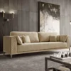 Luigi Fabric 3 Seater Sofa - Luxurious Italian Design-165