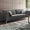 Luigi Fabric 3 Seater Sofa - Luxurious Italian Design-165