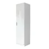 204-Haiti Storage Wardrobe with 1 Door – Sleek Design in High Gloss White