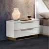 201-Lucia Commode - Elegant White Gloss Italian Design