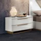 201-Lucia Commode - Elegant White Gloss Italian Design