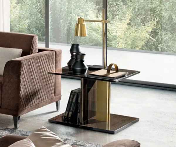 170- Elegant Beech Wood Coffee Table
